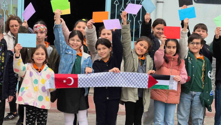 İlkadım İlkokulu Öğrencilerinden 23 Nisan’da Anlamlı Mektup