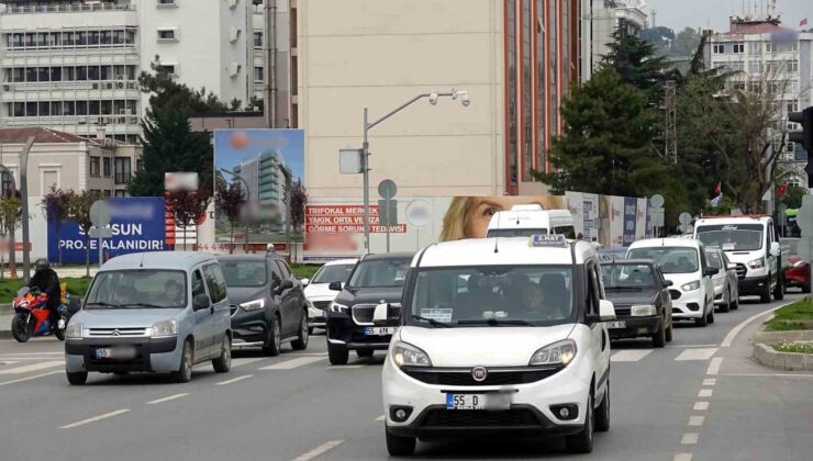 Samsun’da Trafiğe Kayıtlı Araç Sayısı 505 Bine Yaklaştı