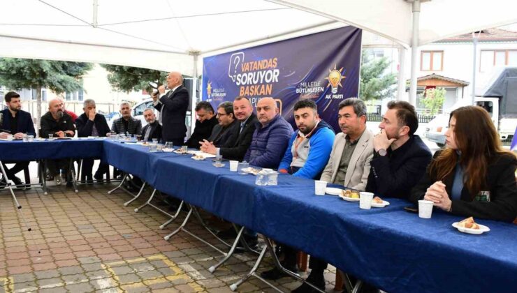 Başkan Şenol Kul Vatandaşlarla Buluştu