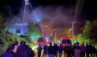 Sakarya Geyve’de Yangın: Yaşlı Kadın Son Anda Kurtarıldı