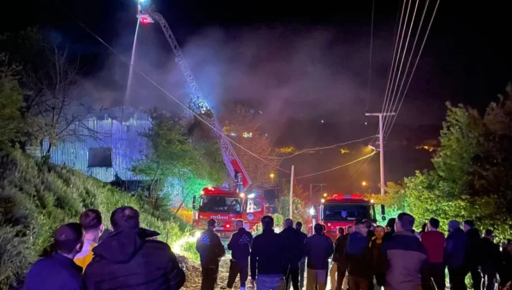 Sakarya Geyve’de Yangın: Yaşlı Kadın Son Anda Kurtarıldı