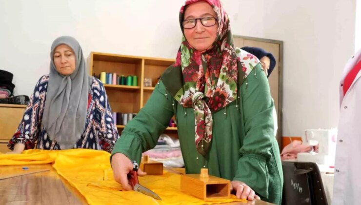 Amasya’da 23 Nisan kıyafetleri köy yaşam merkezinden