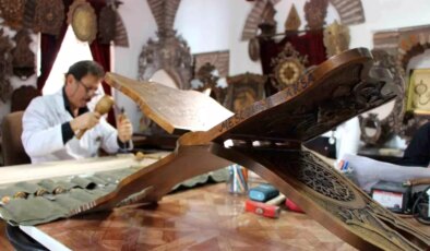 Amasyalı Ustadan Mescid-i Aksa İçin Özel Rahle