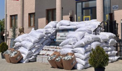 Bursa’da 2,3 milyon liralık kaçak tütün yakalandı: 1 gözaltı