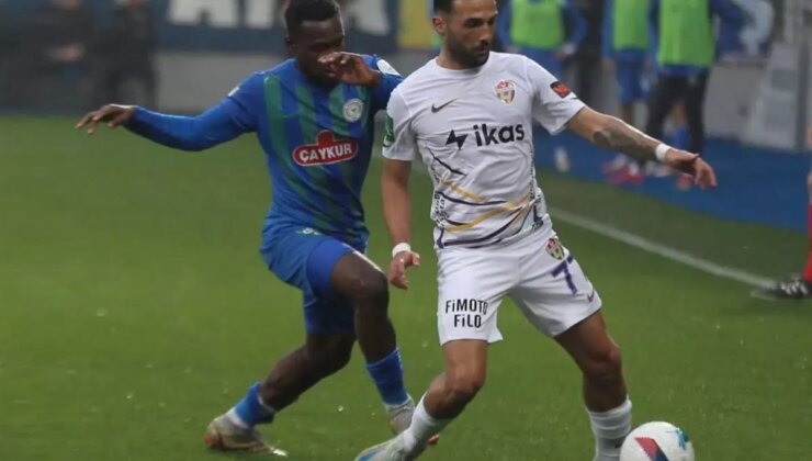 Çaykur Rizespor, Eyüpspor’u 1-0 yendi