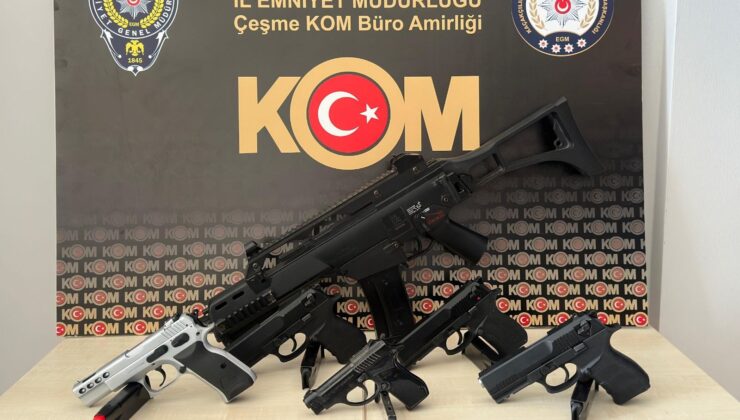 Çeşme’de suç örgütüne yönelik operasyonda 3 tutuklama