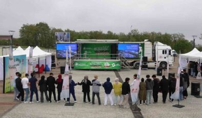 OMÜ’de Çevre Tırıyla Yeşil Kampüs Festivali