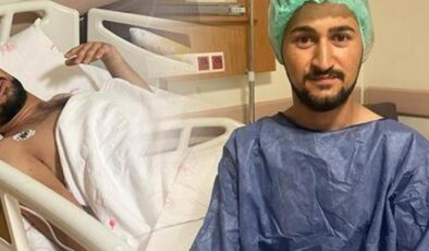 Evrakları karışan genci ameliyat masasında babası kurtardı