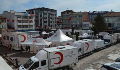 Havza’da 210 Ünite Kan Bağışı Yapıldı