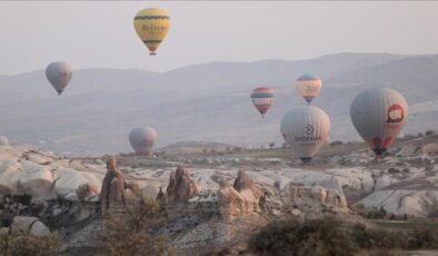 Kapadokya’da 10 yılda 5 milyona yakın turist balona bindi