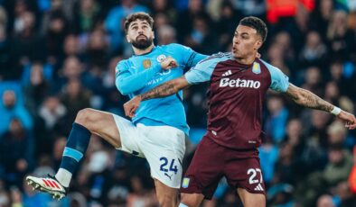 Manchester City, Aston Villayı 2-1 yendi