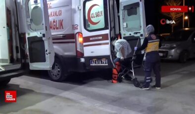 Otomobil uçuruma yuvarlandı