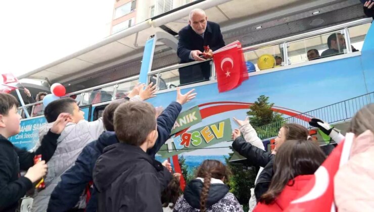 Samsun Canik’te 23 Nisan coşkusu
