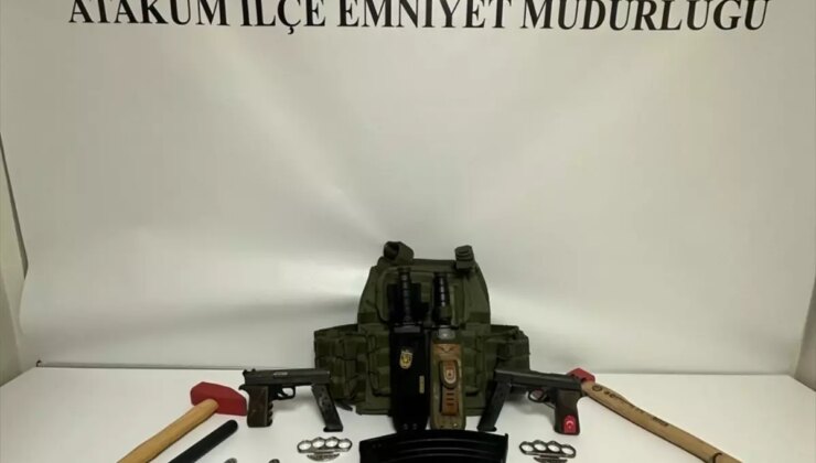Samsun’da Çelik Yelek ve Silahlarla Dolu eve Operasyon