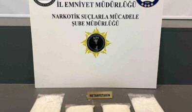 Samsun’da Kamyonette Metamfetamin