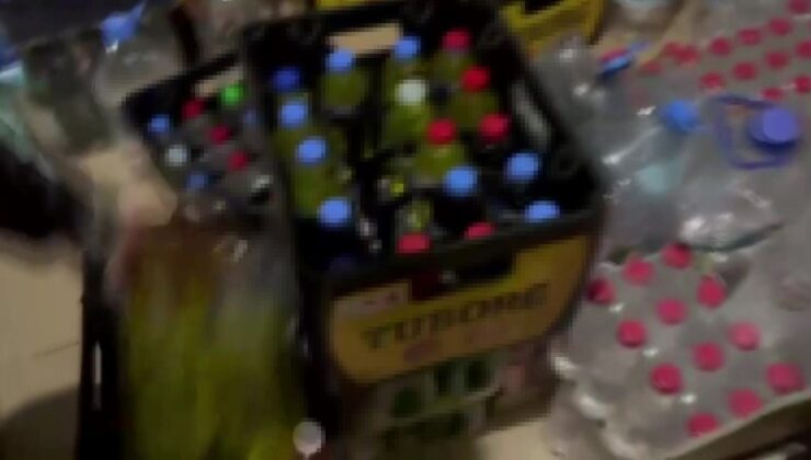 Samsun’da sahte içki operasyonu