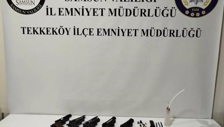 Samsun’da Uyuşturucu ve Silah Operasyonu