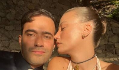 Serenay Sarıkaya ile Mert Demir öpüşürken yakalandı