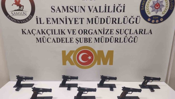 Samsun’da Ruhsatsız Silah Operasyonu: 3 Gözaltı