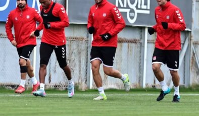 Sivasspor’da Kasımpaşa maçı hazırlıkları başladı