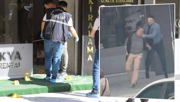 Tabancayla vuruldu, döner bıçağıyla kovaladı