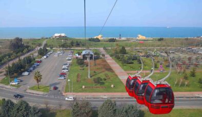 Amisos Teleferik Hattı Bayram Tatilinde 10 Bin 319 Yolcu Taşıdı