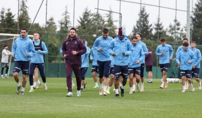 Trabzonspor Göztepe maçına hazırlanıyor