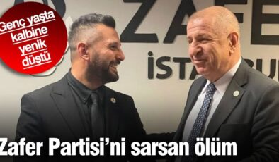 Zafer Partisi’ni sarsan ölüm. Genç yaşta kalbine yenik düştü