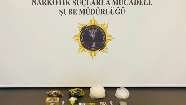 Samsun’da Uyuşturucu Operasyonu: 1 Kilo 250 Gram Metamfetamin Ele Geçirildi
