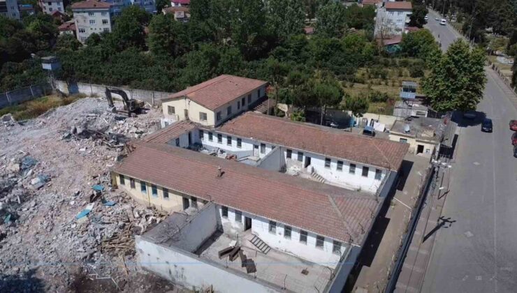Çarşamba A Tipi Cezaevi Yıkılıyor: Yeni Cezaevine Nakil Tamamlandı