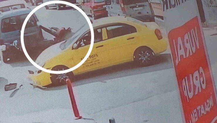 Samsun’da Kurye Kazası: Motosiklet Sürücüsü Ağır Yaralı