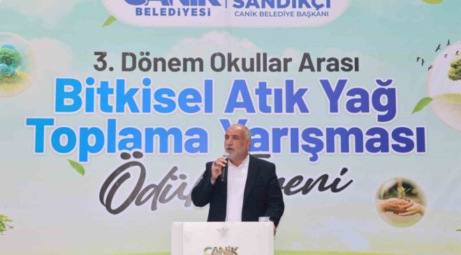 Canik, 1.5 Ton Atık Yağı Geri Dönüşüme Kazandırdı