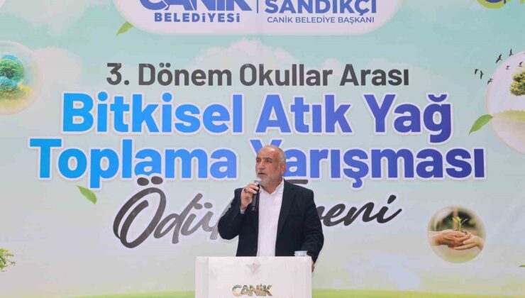 Canik, 1.5 Ton Atık Yağı Geri Dönüşüme Kazandırdı