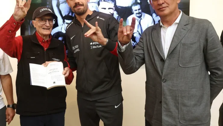 Milli Takımdan Aziz Sancar’a Anlamlı Ziyaret