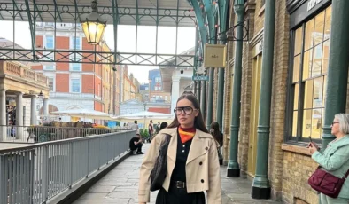 Fahriye Evcen Ailesiyle Londra’da