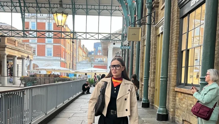 Fahriye Evcen Ailesiyle Londra’da