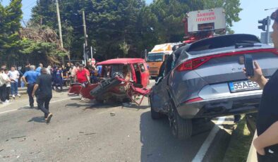 Samsun Atakum’da Trafik Kazası: 5 Yaralı
