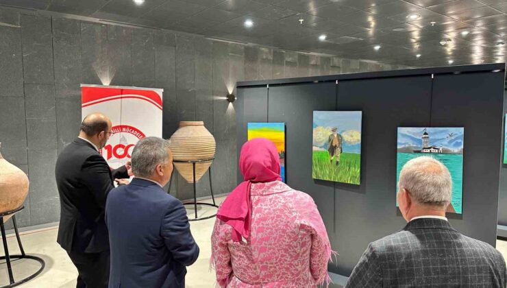 Samsun’da Minik Sanatçılardan “1 Çocuk 1 Eser” Sergisi