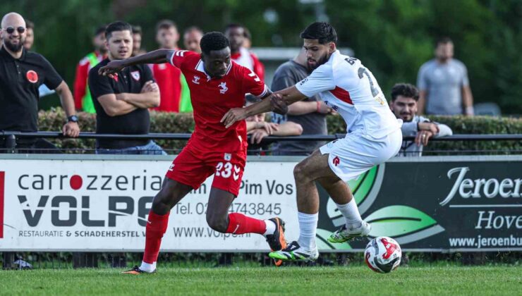 Samsunspor Hollanda Kampında Tempoyu Artırdı: Telstar Maçı 3-3 Berabere Bitti