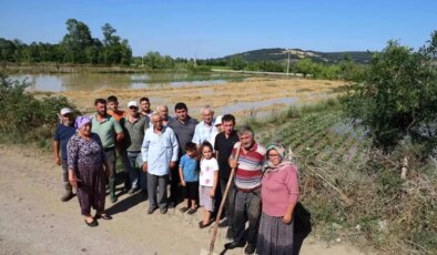Bafra’da Su Taşkını Üreticileri Mağdur Etti