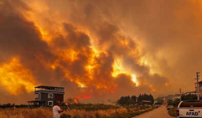 Çeşme’de yangın kontrol altına alındı