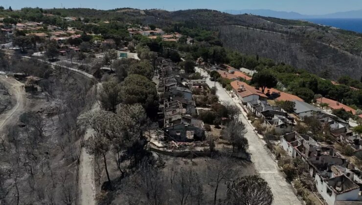 İzmir’de Yangın Kontrol Altına Alındı