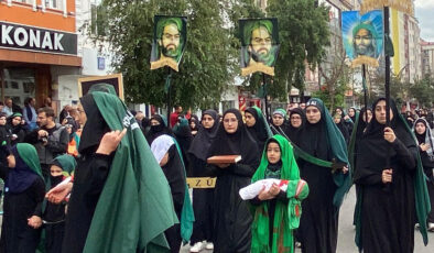 Kars’ta binlerce kişi kerbela şehitlerini andı