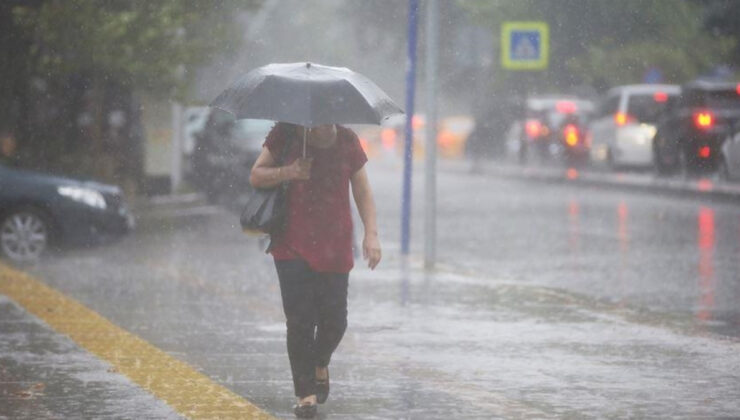 Meteoroloji Genel Müdürlüğü’nden bazı iller için kuvvetli yağış uyarısı