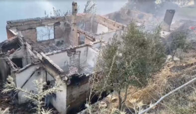 Ödemiş’teki orman yangınında can kaybı