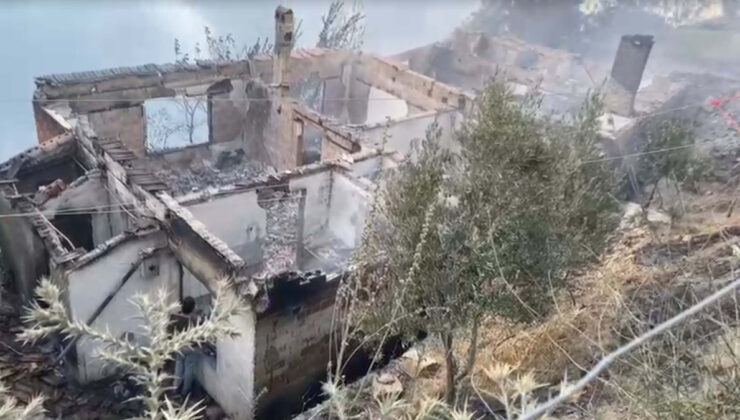 Ödemiş’teki orman yangınında can kaybı