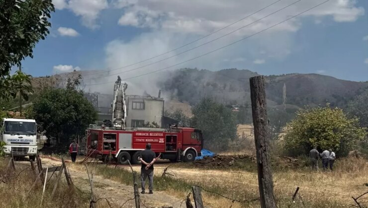 Osmancık’ta Yangın Paniği