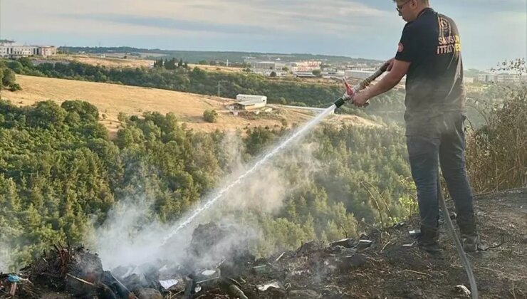 Samsun İtfaiyesi, 6 Ayda 263 Orman ve Anız Yangınına Müdahale Etti