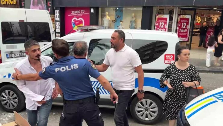 Samsun’da AVM Önünde Tartışma Kavga Haline Dönüştü