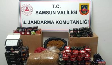 Samsun’da Kaçak Tütün Operasyonu: Çok Sayıda Ürün Ele Geçirildi